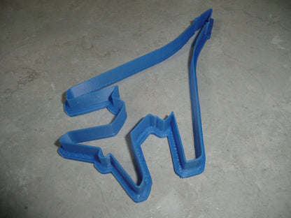 6x B1 Military Jet Fondant Cutter Cupcake Topper 1.75 IN USA FD95