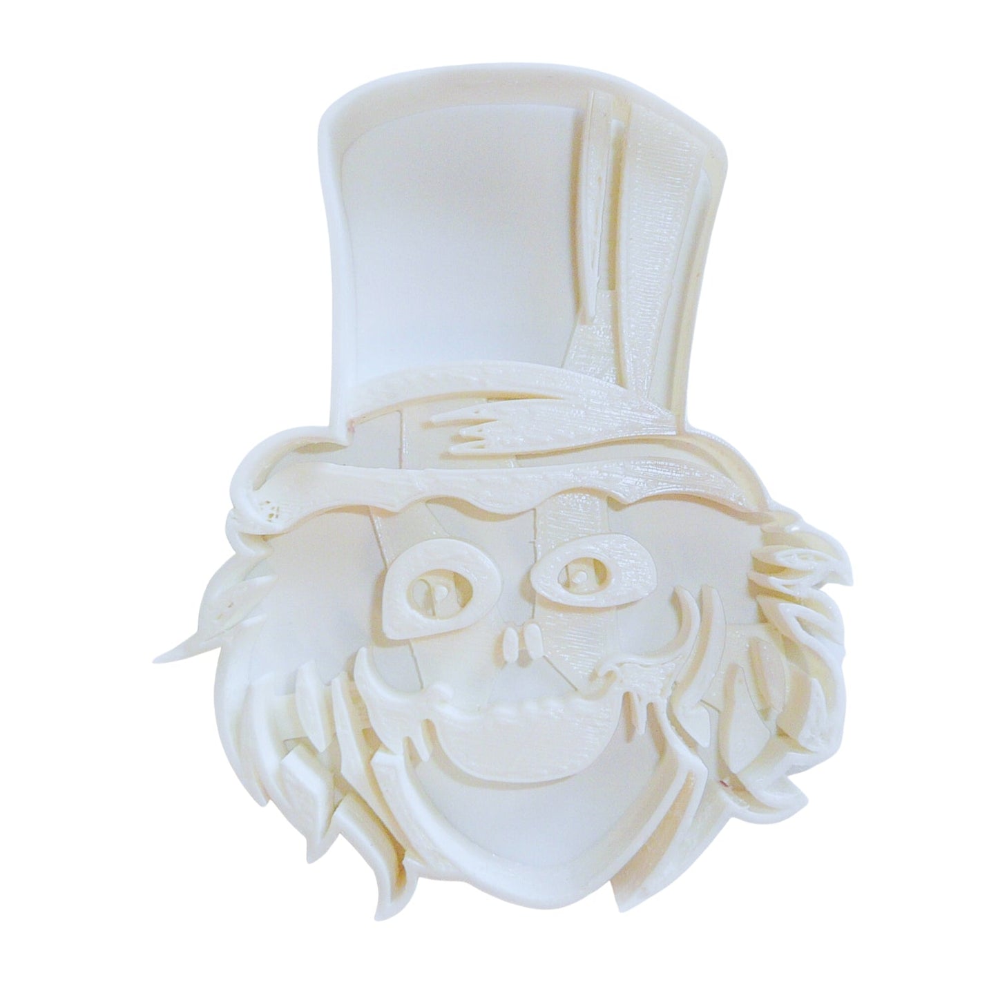 6x Hatbox Ghost Fondant Cutter Cupcake Topper 1.75 IN USA FD958