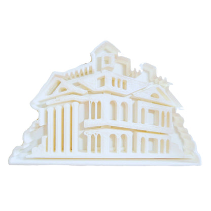 6x Haunted Mansion Fondant Cutter Cupcake Topper 1.75 IN USA FD959