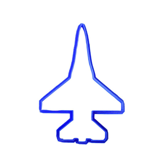 6x F16 Military Jet Fondant Cutter Cupcake Topper 1.75 IN USA FD97