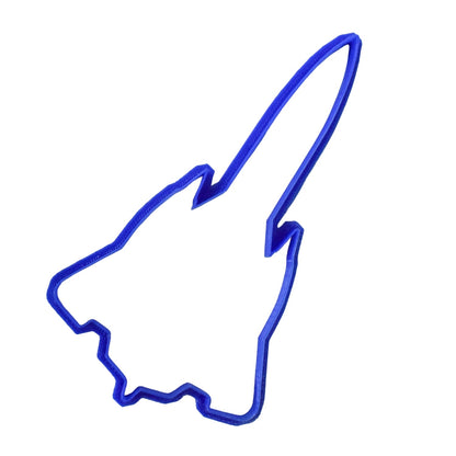 6x SR71 Airplane Military Jet Fondant Cutter Cupcake Topper 1.75 IN USA FD98