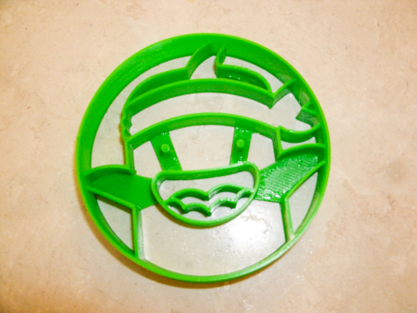 6x Class Dojo Mojo Face Fondant Cutter Cupcake Topper 1.75 IN USA FD984