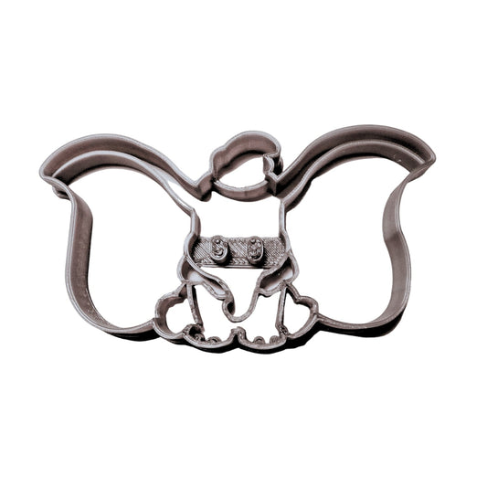 6x Dumbo Elephant Fondant Cutter Cupcake Topper 1.75 IN USA FD988