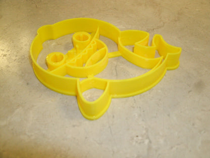 6x Baby Shark Kid Song Fondant Cutter Cupcake Topper 1.75 IN USA FD995