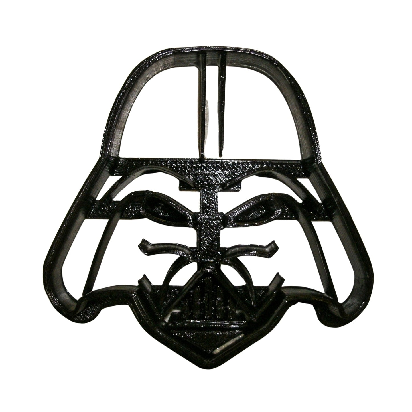 6x Darth Vader Helmet Head Fondant Cutter Cupcake Topper 1.75 IN USA FD99