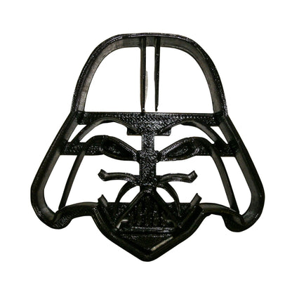 6x Darth Vader Helmet Head Fondant Cutter Cupcake Topper 1.75 IN USA FD99