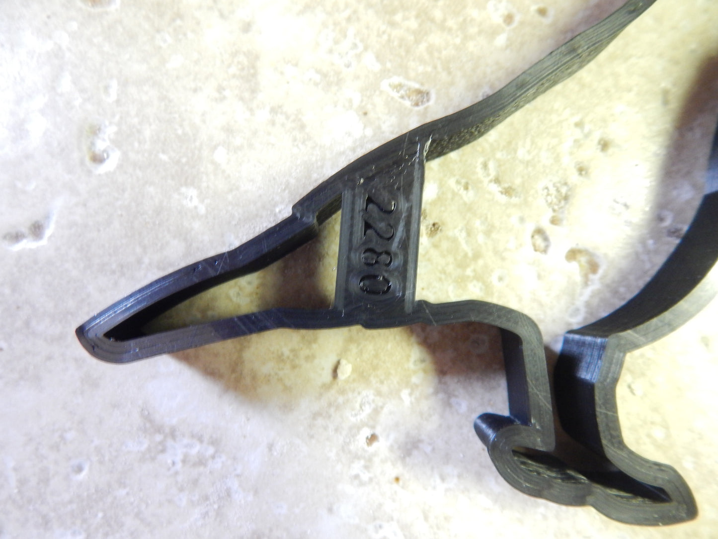 Raven Outline Black Bird Crow Halloween Cookie Cutter Made In USA PR2280