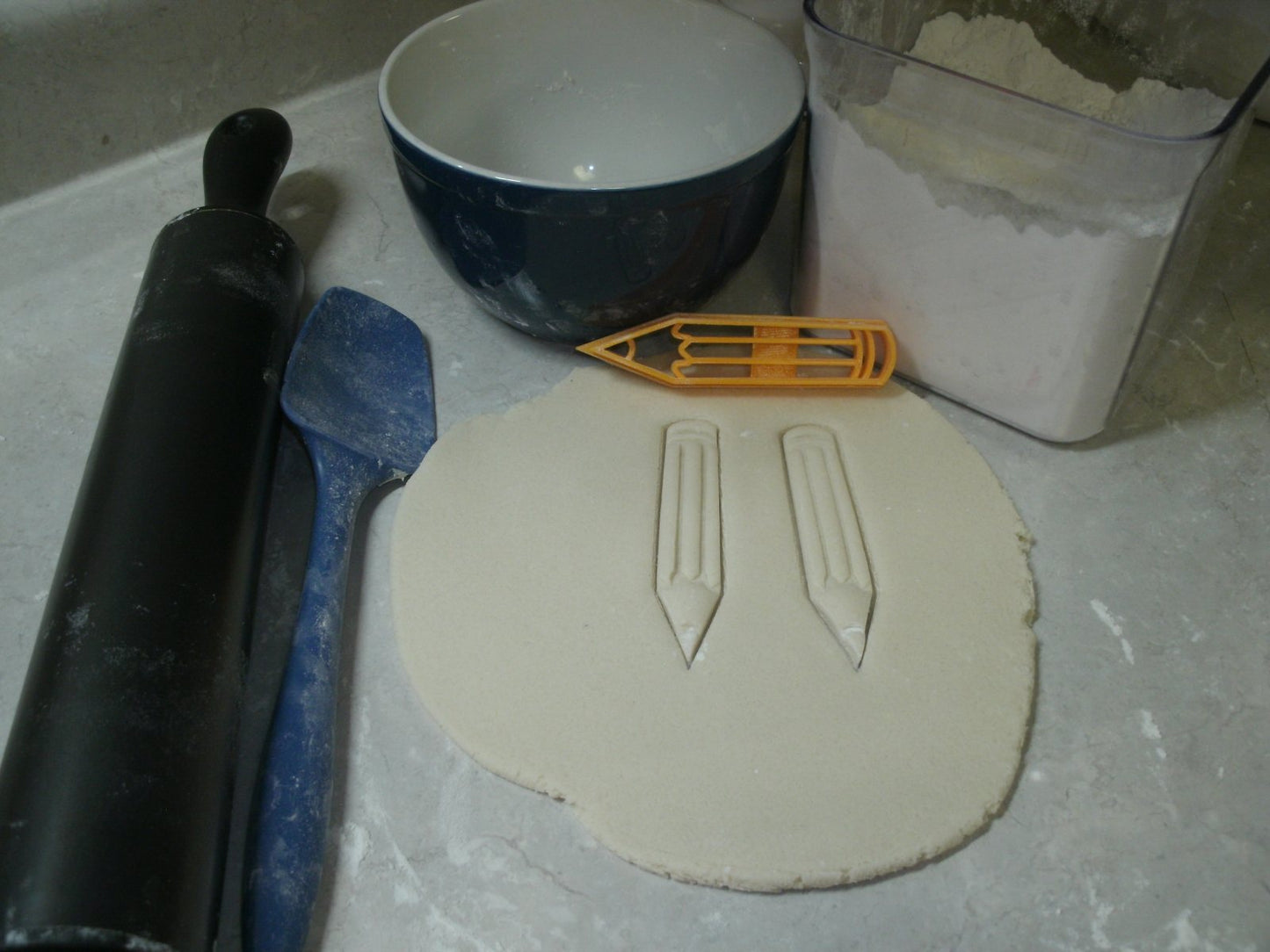 Pencil #2 Wooden Writing Drawing School Cookie Cutter Made In USA PR839