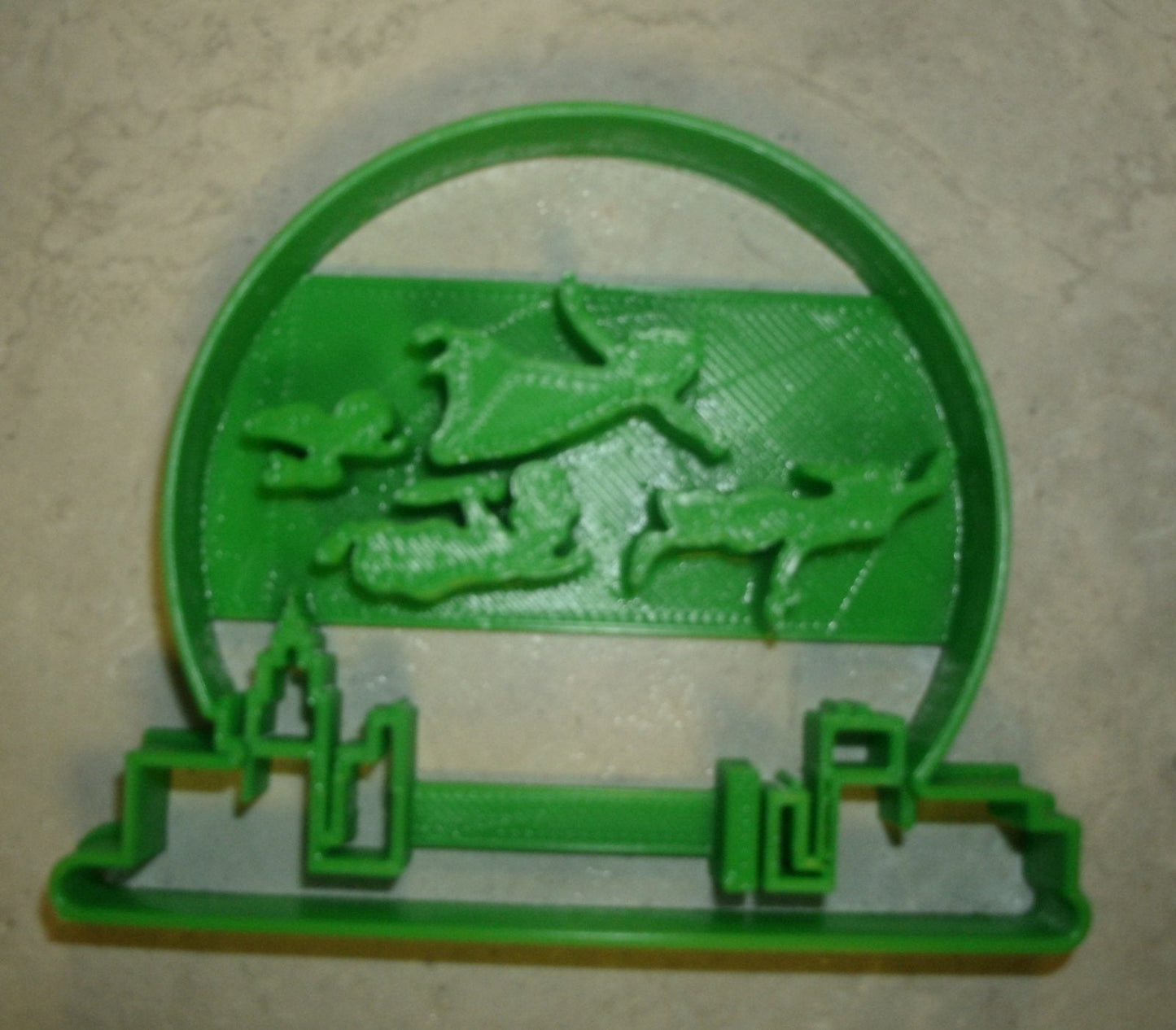 6x Peter Pan Flying Fondant Cutter Cupcake Topper 1.75 IN USA FD780