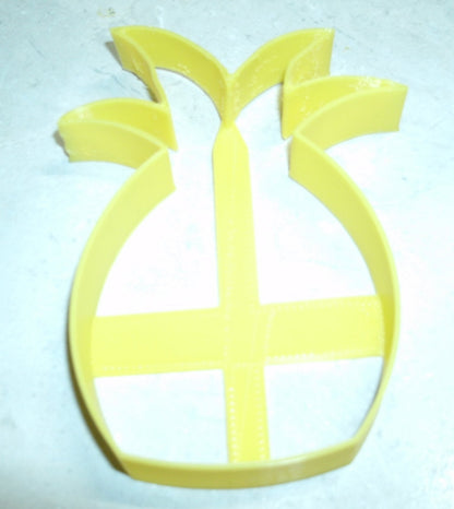 6x Pineapple Tropic Fondant Cutter Cupcake Topper 1.75 IN USA FD690