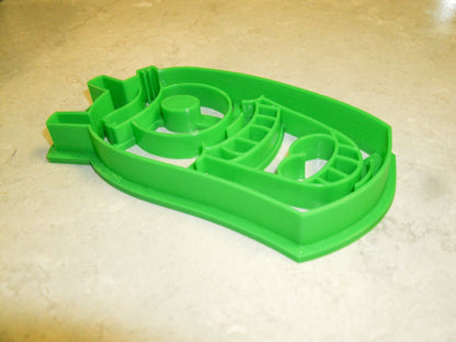 6x Plankton Fondant Cutter Cupcake Topper 1.75 IN USA FD572