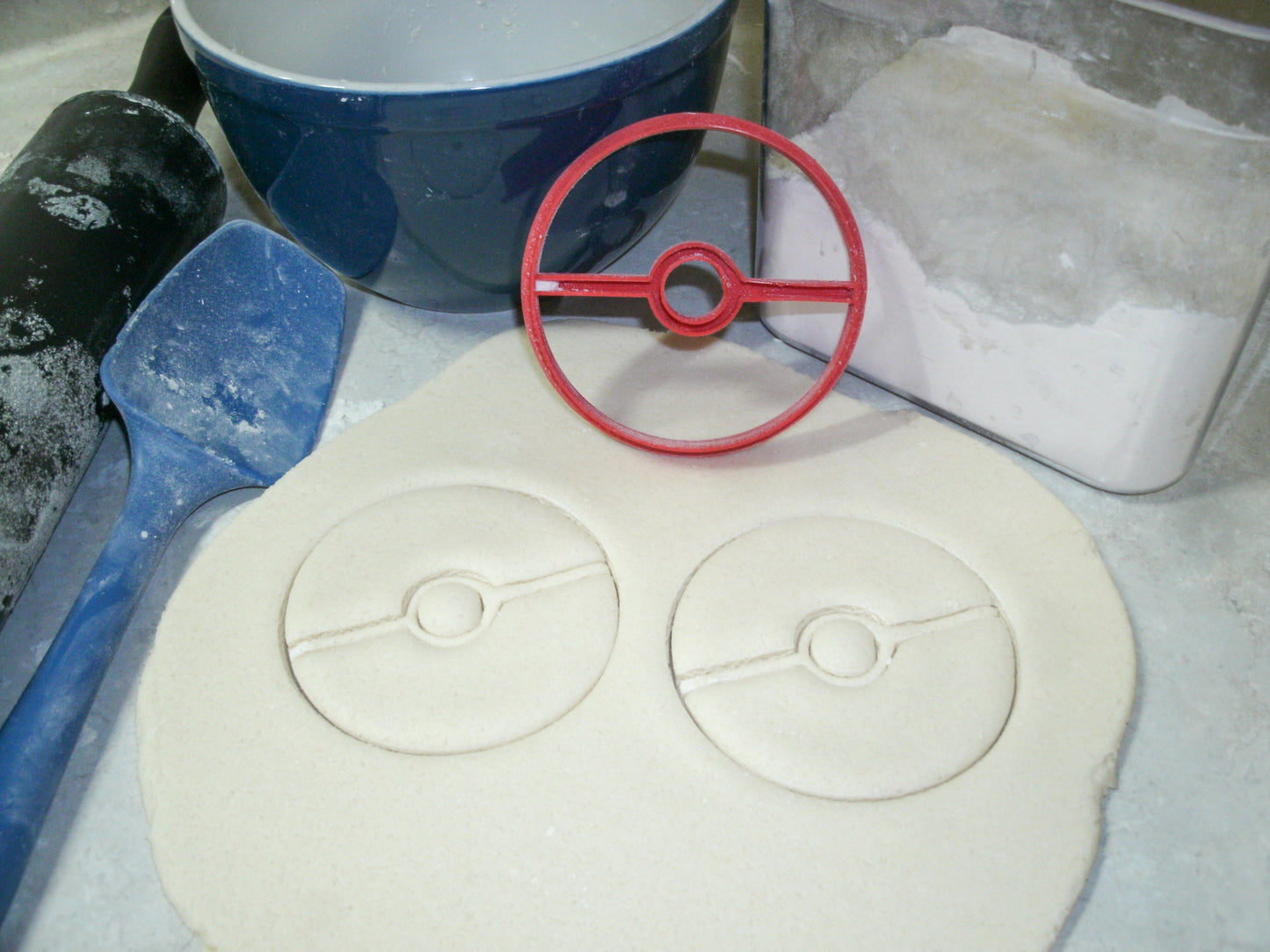 Pokemon Pokeball Poke Ball Cookie Cutter Made In USA PR548