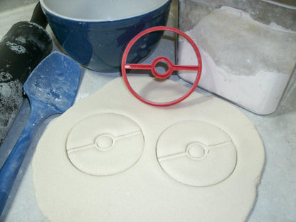 Pokemon Pokeball Poke Ball Cookie Cutter Made In USA PR548