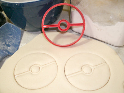 Pokemon Pokeball Poke Ball Cookie Cutter Made In USA PR548