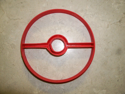 Pokemon Pokeball Poke Ball Cookie Cutter Made In USA PR548