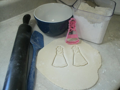 Princess Peach Mario Bros Nintendo Video Game Cookie Cutter Made In USA PR589