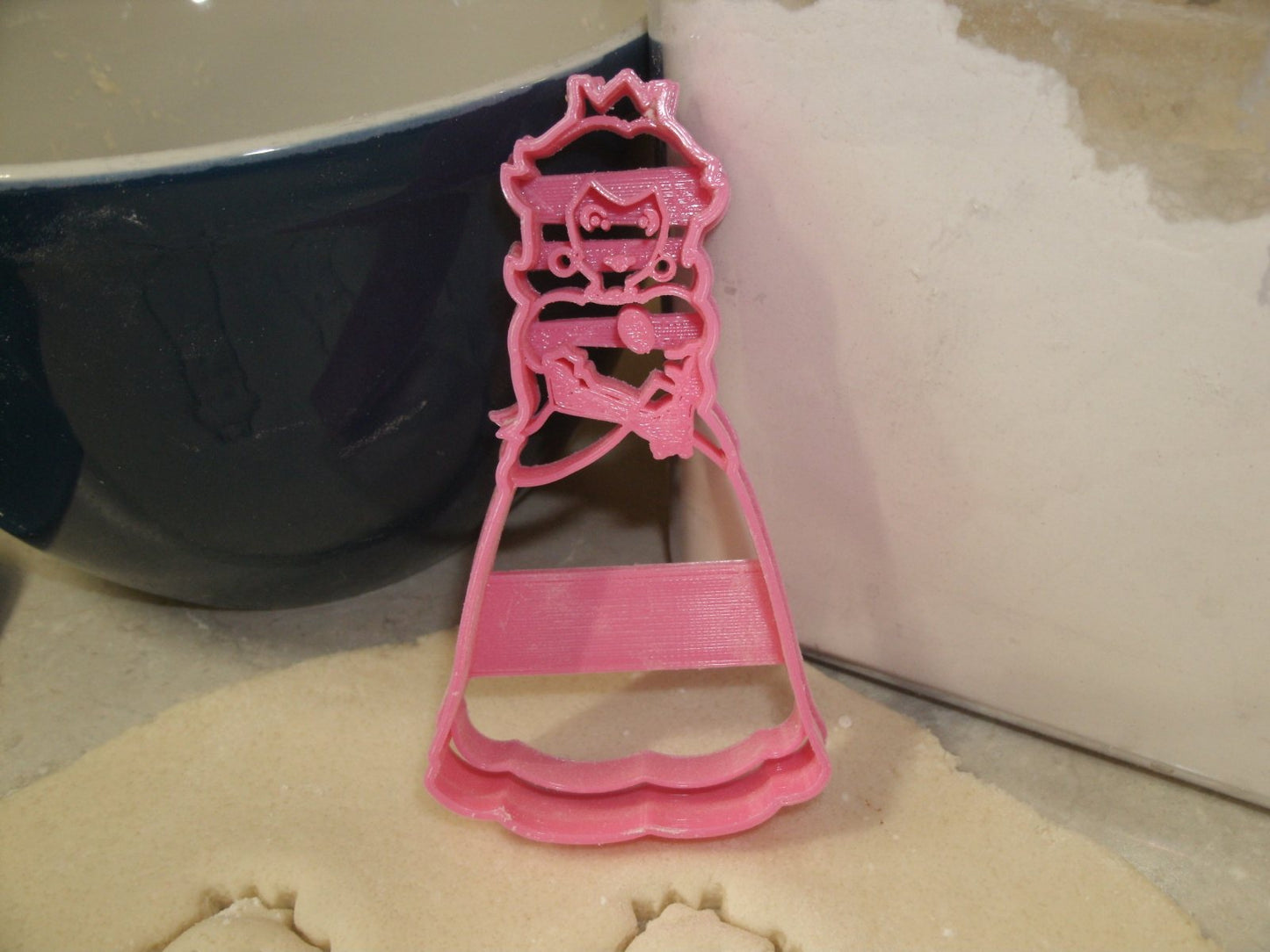 Princess Peach Mario Bros Nintendo Video Game Cookie Cutter Made In USA PR589