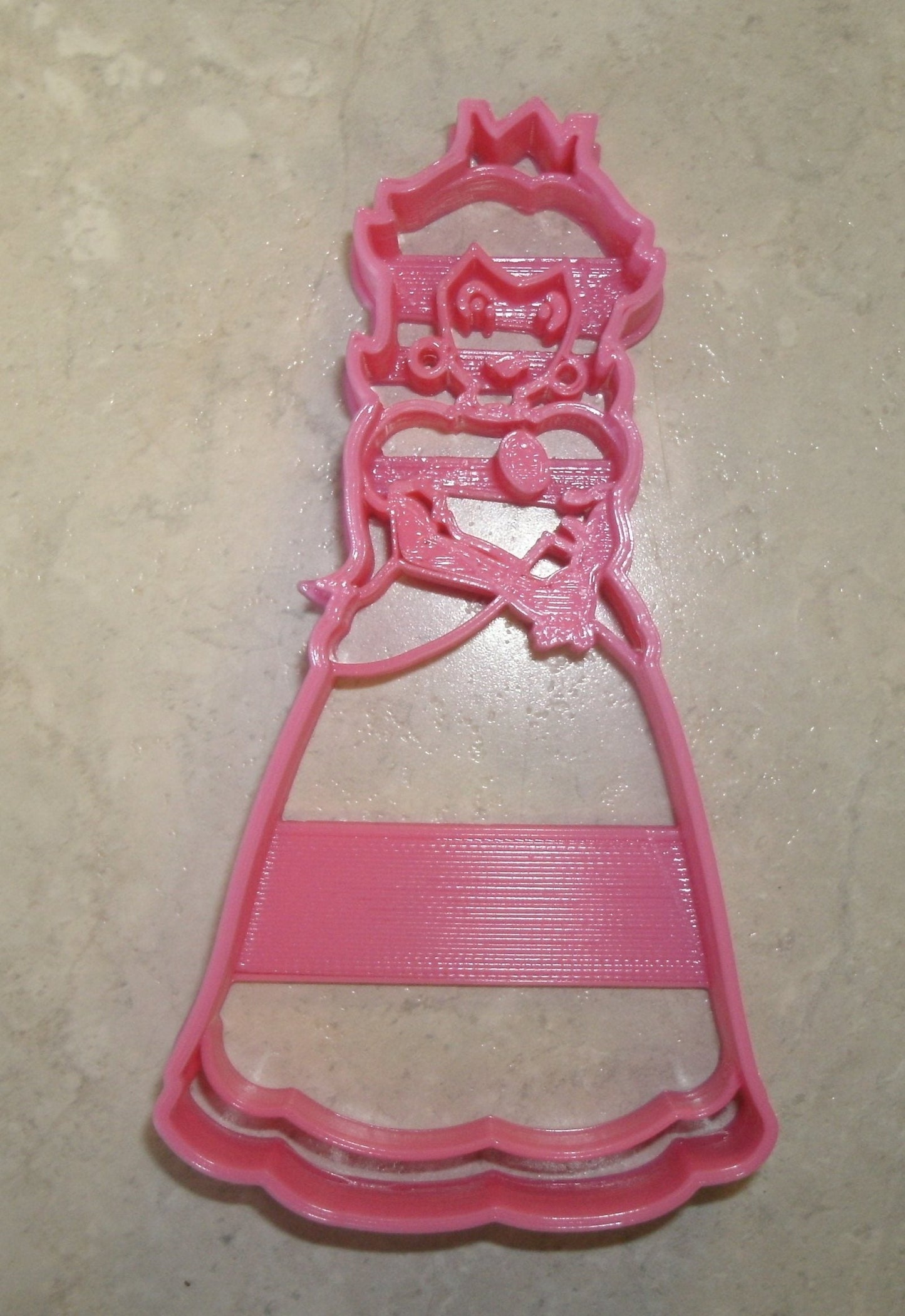Princess Peach Mario Bros Nintendo Video Game Cookie Cutter Made In USA PR589
