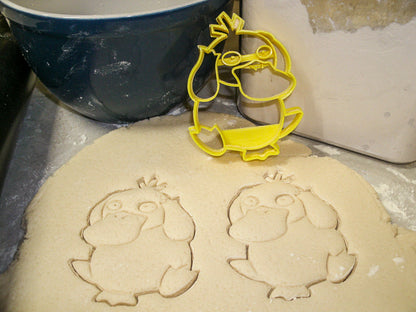 Psyduck Water Type Pokemon Yellow Duck Cookie Cutter Made In USA PR871