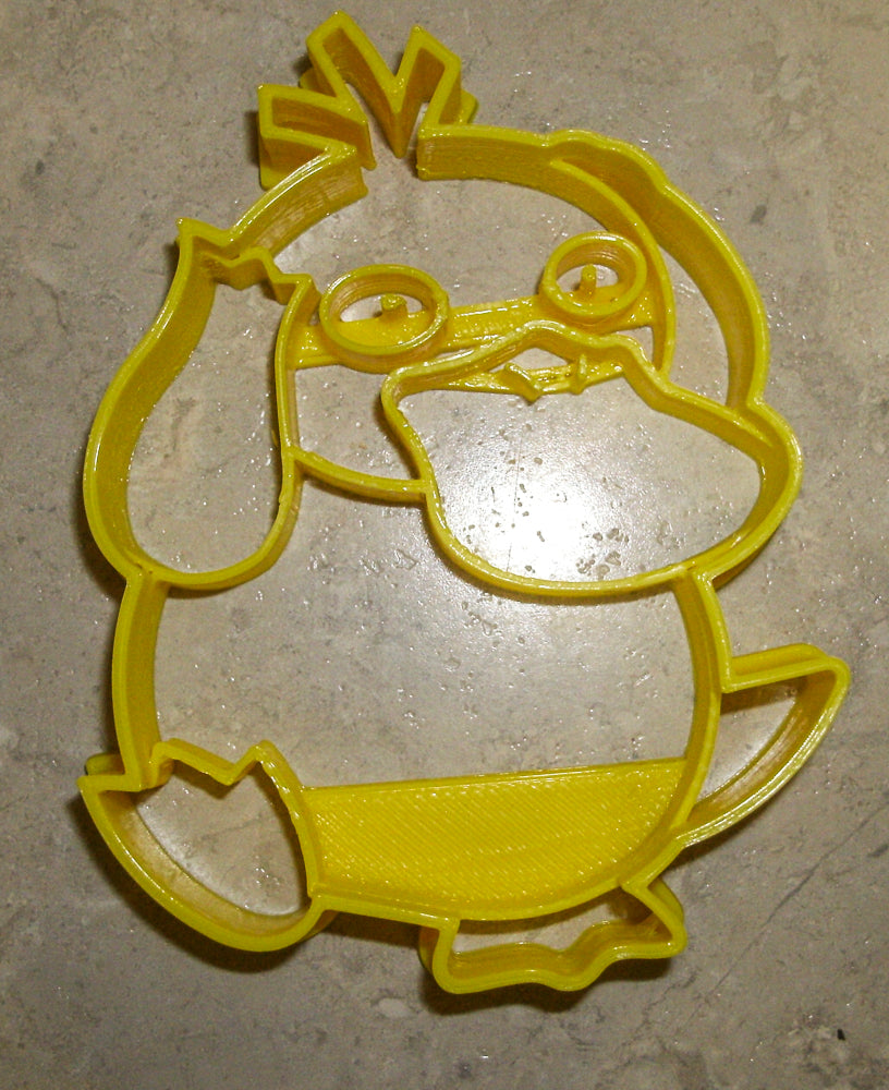 6x Psyduck Pokemon Fondant Cutter Cupcake Topper 1.75 IN USA FD871