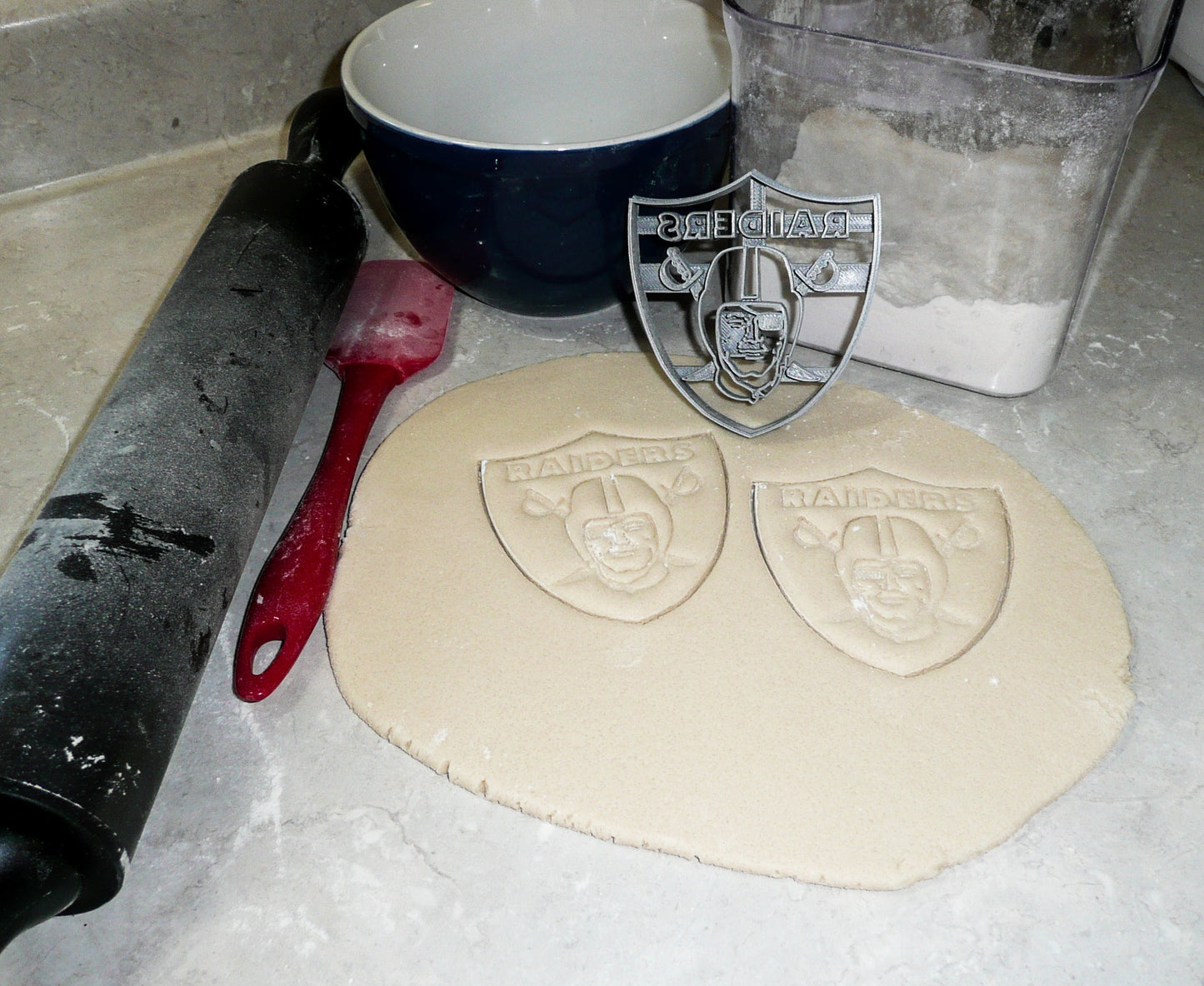 Las Vegas Raiders NFL Football Team Cookie Cutter Made In USA PR941