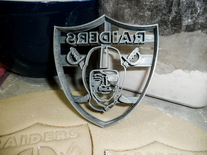 Las Vegas Raiders NFL Football Team Cookie Cutter Made In USA PR941