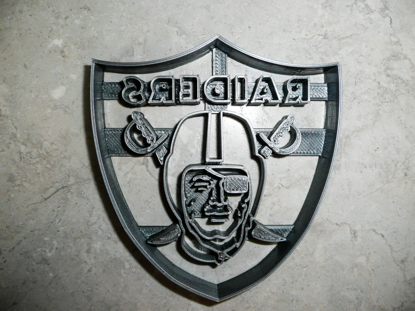 Las Vegas Raiders NFL Football Team Cookie Cutter Made In USA PR941