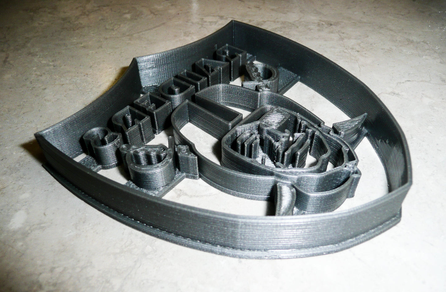 6x Las Vegas Raiders Fondant Cutter Cupcake Topper 1.75 IN USA FD941