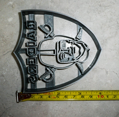 Las Vegas Raiders NFL Football Team Cookie Cutter Made In USA PR941