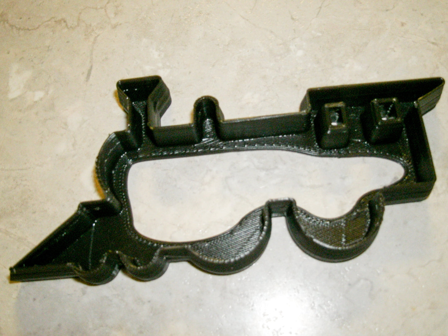 6x Steam Train Engine Fondant Cutter Cupcake Topper 1.75 IN USA FD279