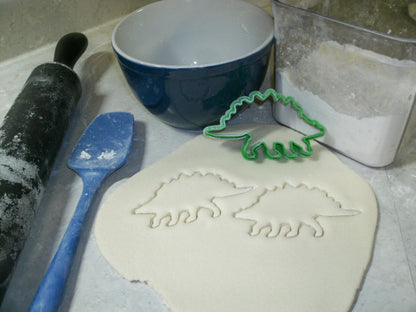 Stegosaurus Dinosaur Herbivore Cookie Cutter Made In USA PR432