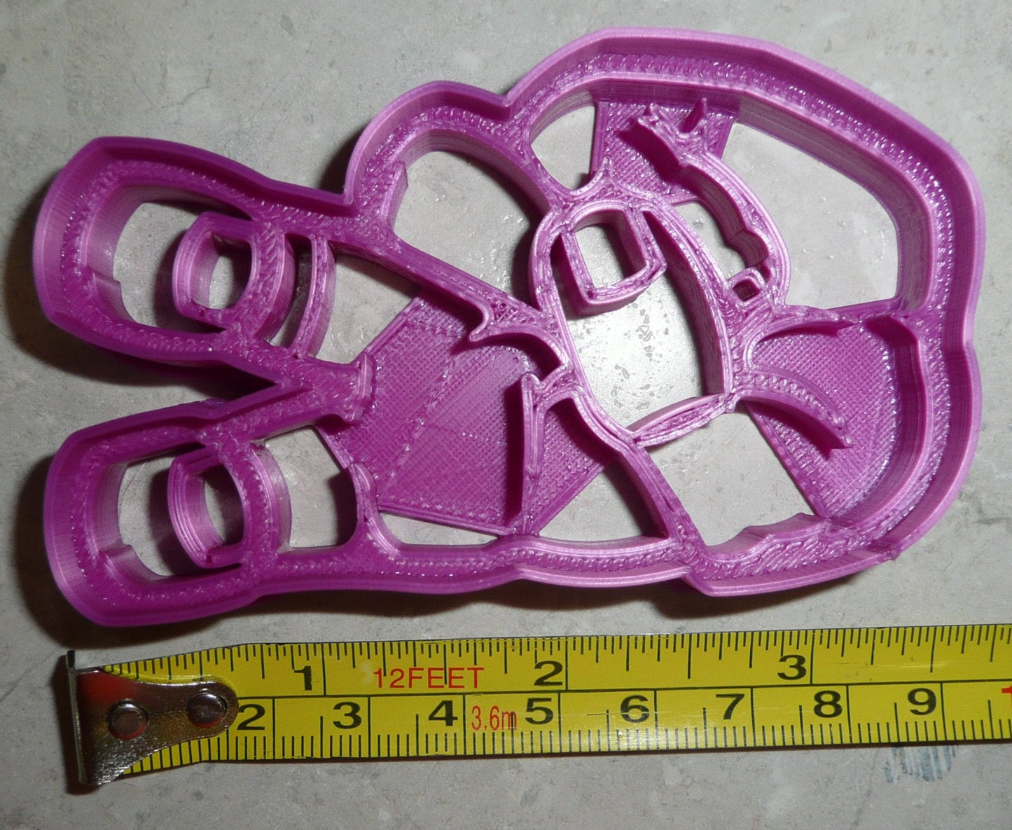 TCU Texas Christian Horned Frogs Hand Symbol Cookie Cutter Made In USA PR2546