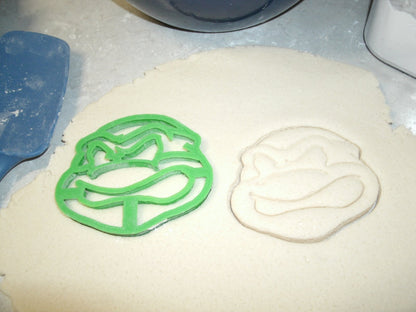 TMNT Teenage Mutant Ninja Turtles Face Cookie Cutter Made In USA PR558