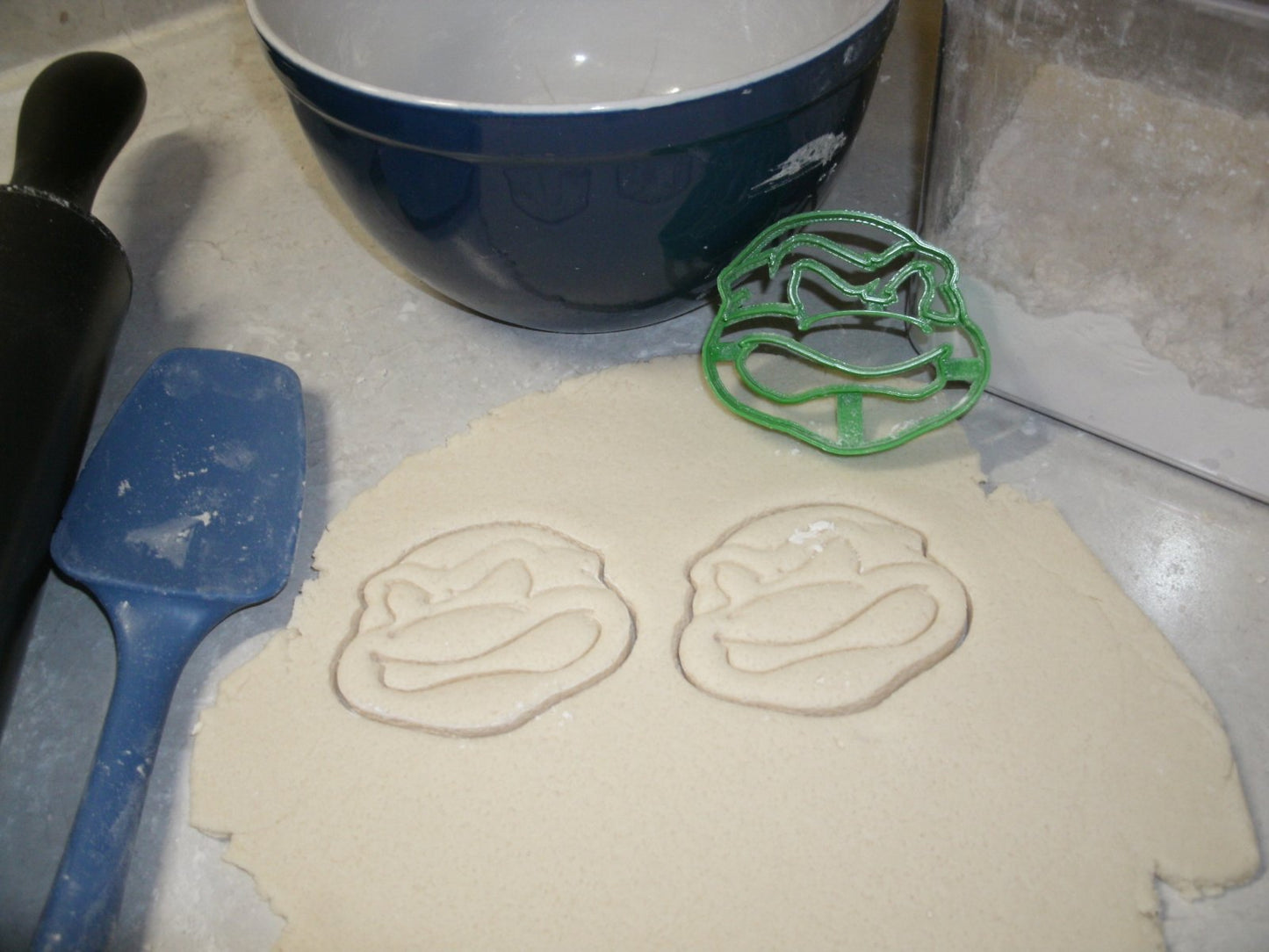 TMNT Teenage Mutant Ninja Turtles Face Cookie Cutter Made In USA PR558