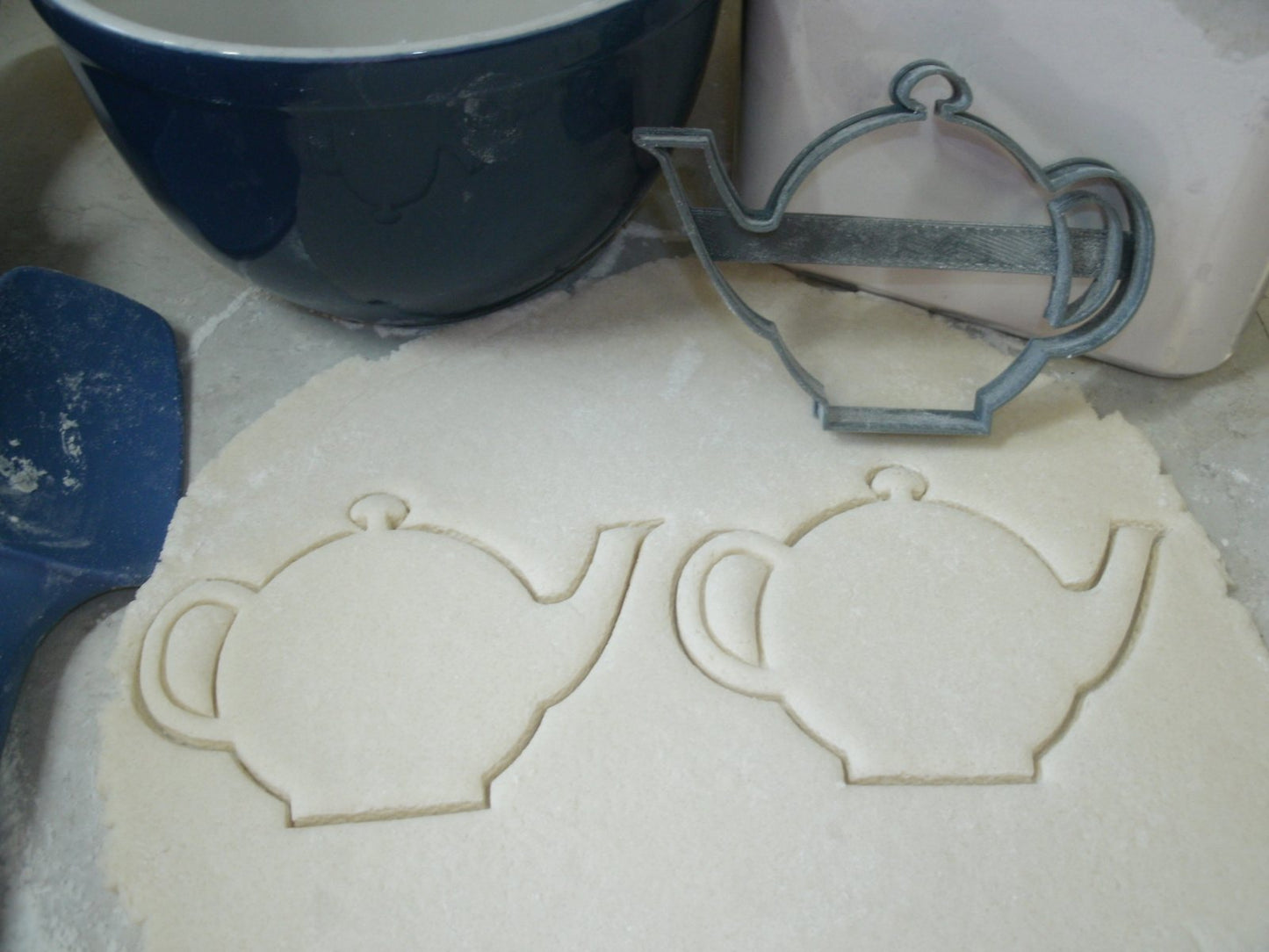 Tea Pot Kettle English China Tea Party Cookie Cutter Made In USA PR586