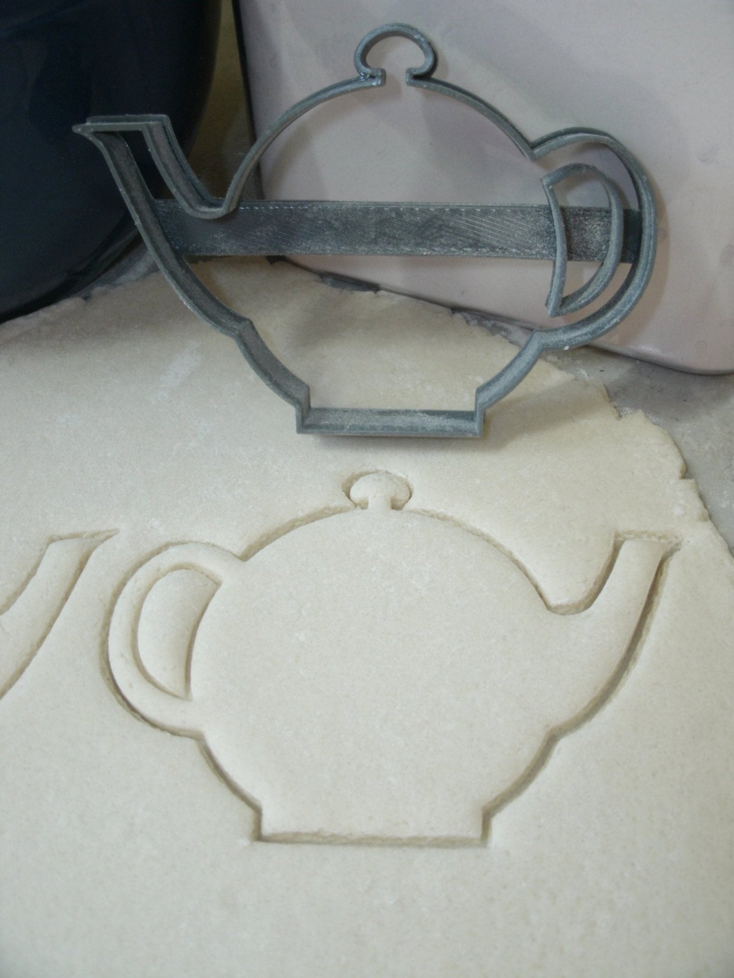 Tea Pot Kettle English China Tea Party Cookie Cutter Made In USA PR586