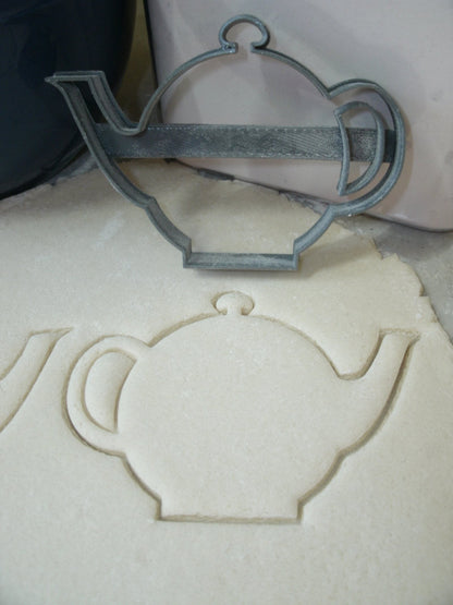 Tea Pot Kettle English China Tea Party Cookie Cutter Made In USA PR586