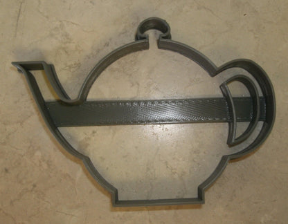6x Tea Pot Kettle Fondant Cutter Cupcake Topper 1.75 IN USA FD586