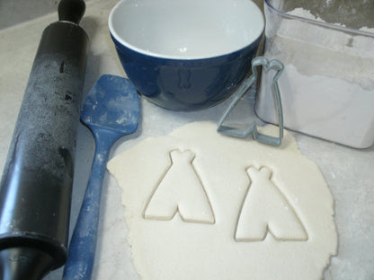 Teepee Tipi Cone-Shaped Tent Camping Cookie Cutter Made In USA PR666