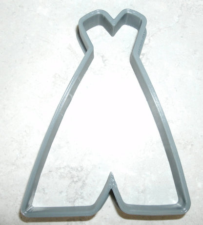 Teepee Tipi Cone-Shaped Tent Camping Cookie Cutter Made In USA PR666