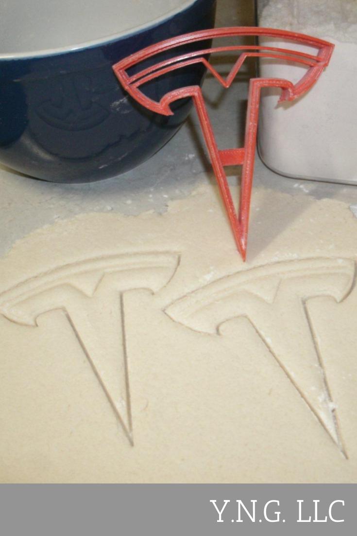 Tesla Brand Symbol Luxury Electric Car Cookie Cutter Made In USA PR483