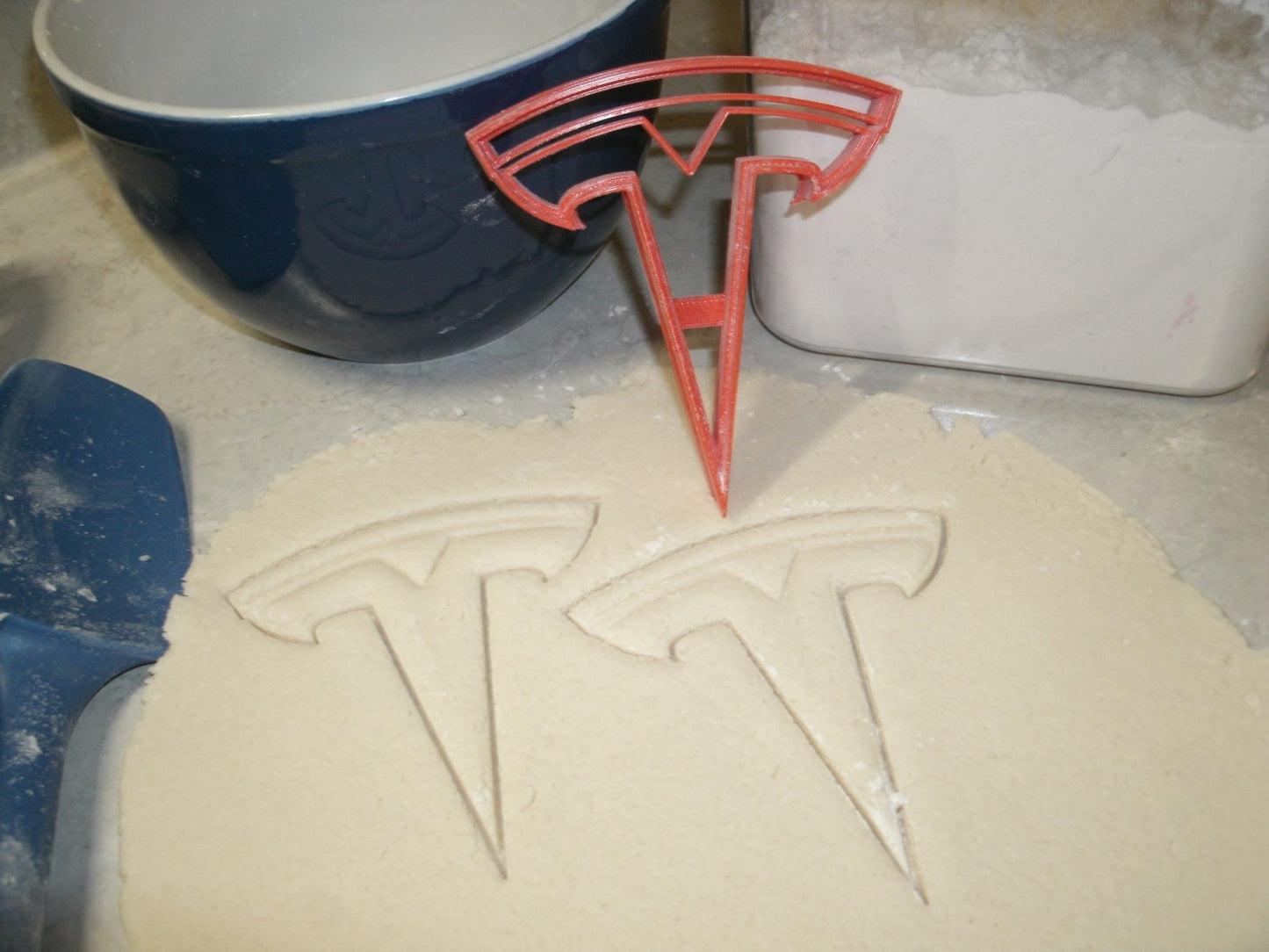 Tesla Brand Symbol Luxury Electric Car Cookie Cutter Made In USA PR483
