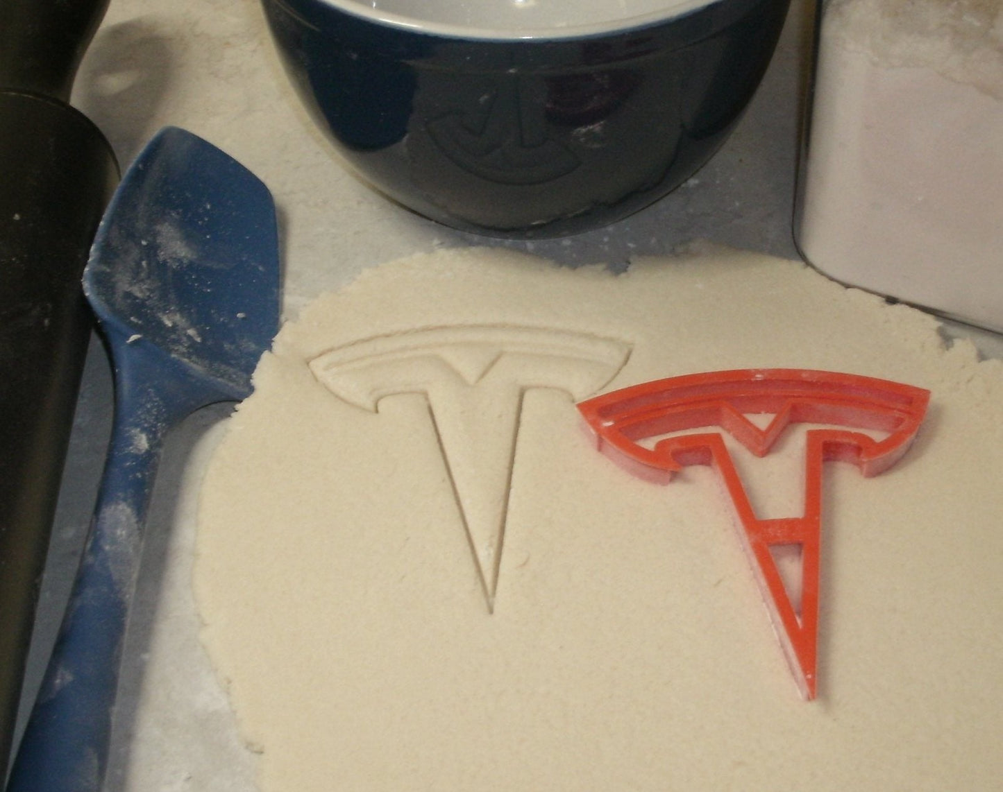 Tesla Brand Symbol Luxury Electric Car Cookie Cutter Made In USA PR483