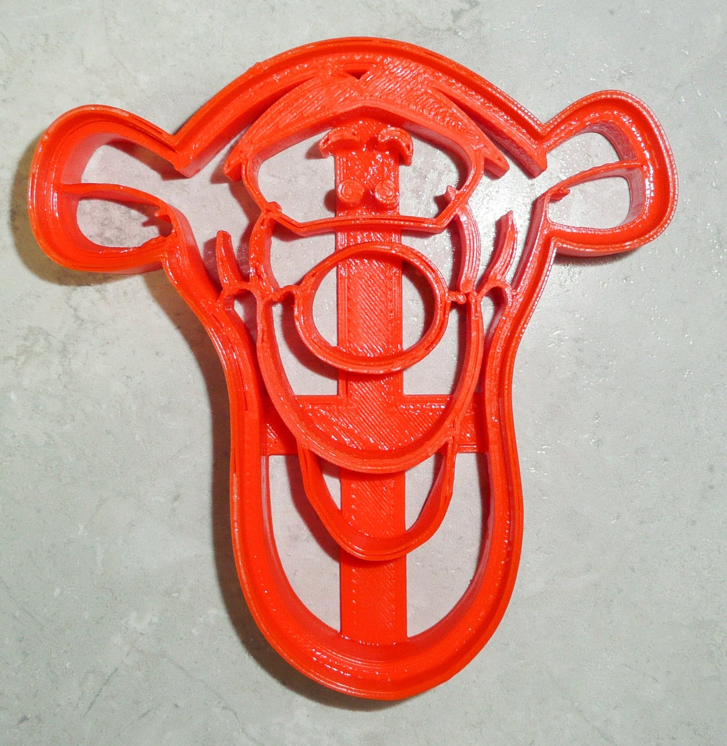 6x Tigger Fondant Cutter Cupcake Topper 1.75 IN USA FD457