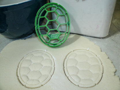 Turtle Shell Tortoise Reptile TMNT Cartoon Cookie Cutter Made In USA PR825