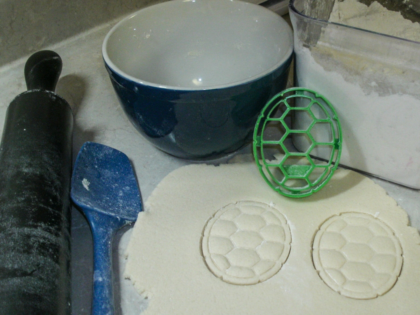 Turtle Shell Tortoise Reptile TMNT Cartoon Cookie Cutter Made In USA PR825