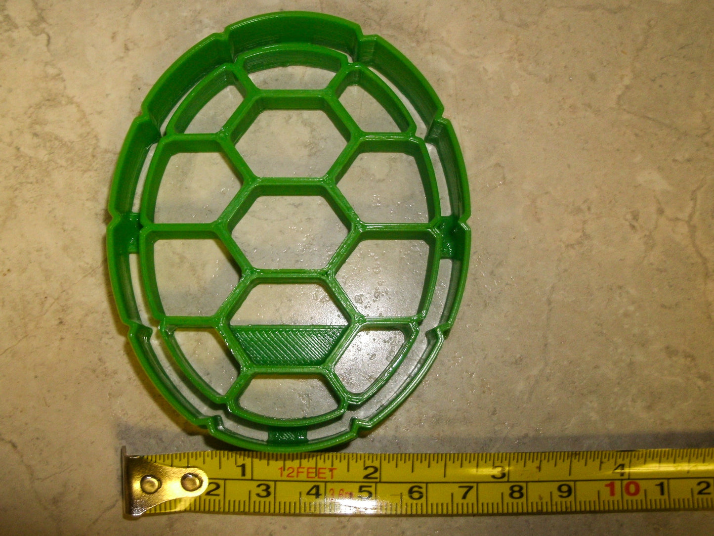Turtle Shell Tortoise Reptile TMNT Cartoon Cookie Cutter Made In USA PR825
