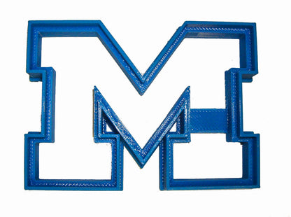 University Of Michigan Wolverines College Sports Cookie Cutter Made In USA PR877