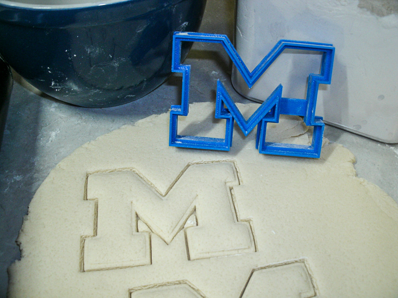 University Of Michigan Wolverines College Sports Cookie Cutter Made In USA PR877