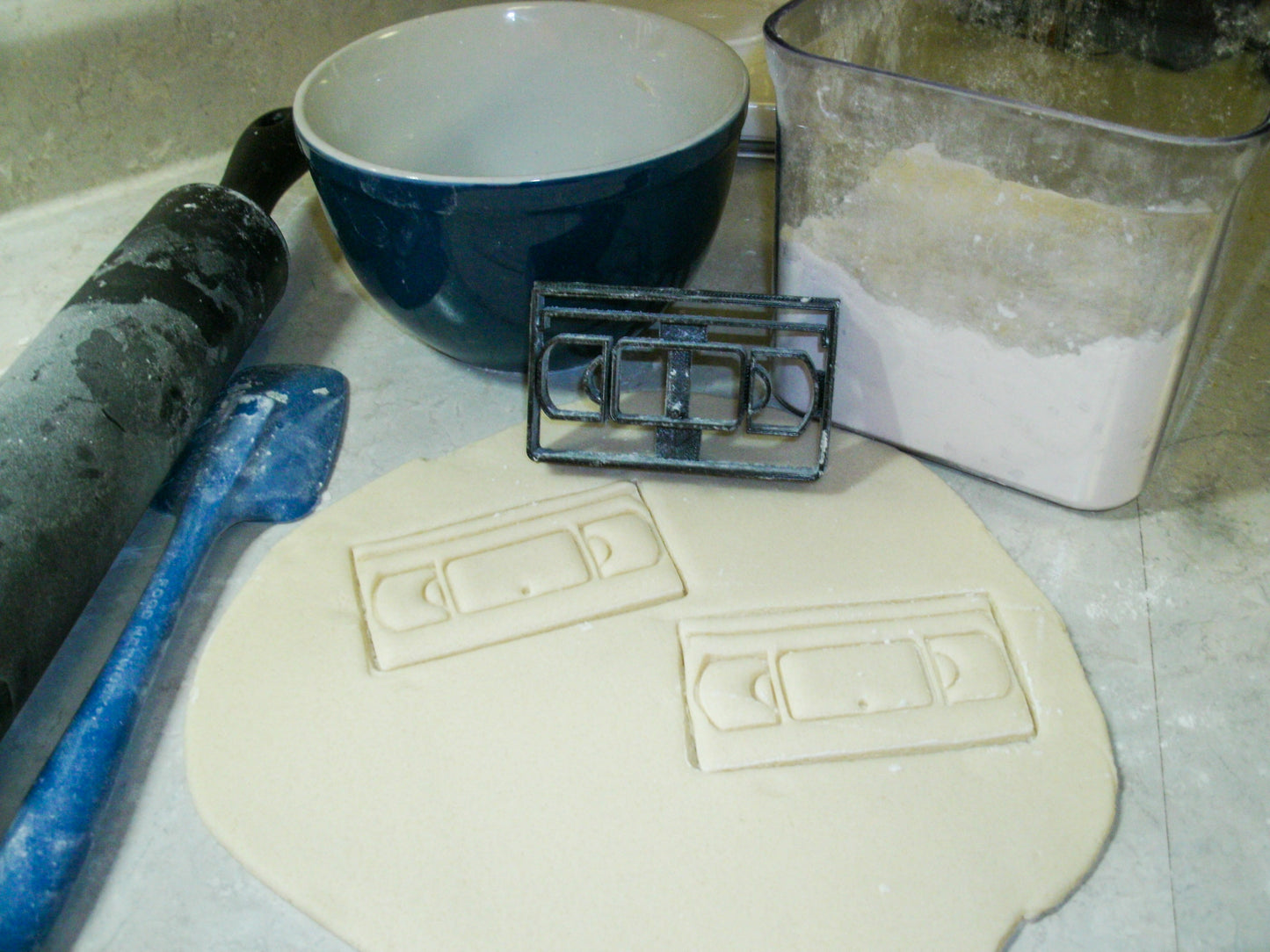 VHS Video Tape Cassette VCR Detailed Cookie Cutter Made In USA PR2012